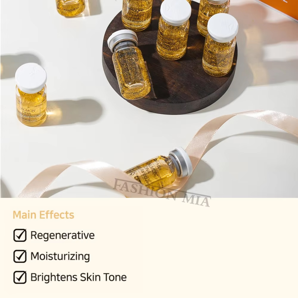 Korea 8ml Salmon DNA Gold Ampo - Luxury Skincare Korea 评论和价格