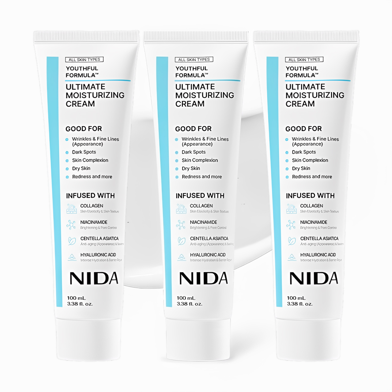 NIDA Moisturizing Face Cream C - Luxury Skincare Korea 评论和价格